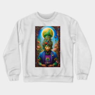 fantasy floral imagination #3 Crewneck Sweatshirt